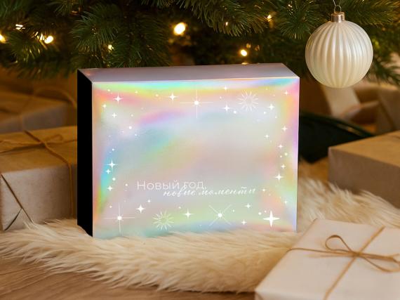 Подарочный набор «Re:Warm» с пледом, термосом и свечой