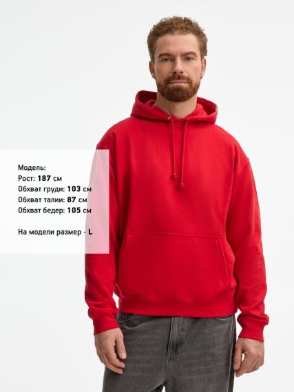 Худи унисекс Condor, красное, размер S