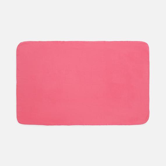 Флисовый плед Warm&Peace XL, розовый (коралловый)