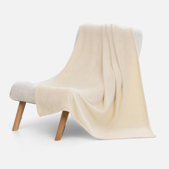 Плед Plush, бежевый