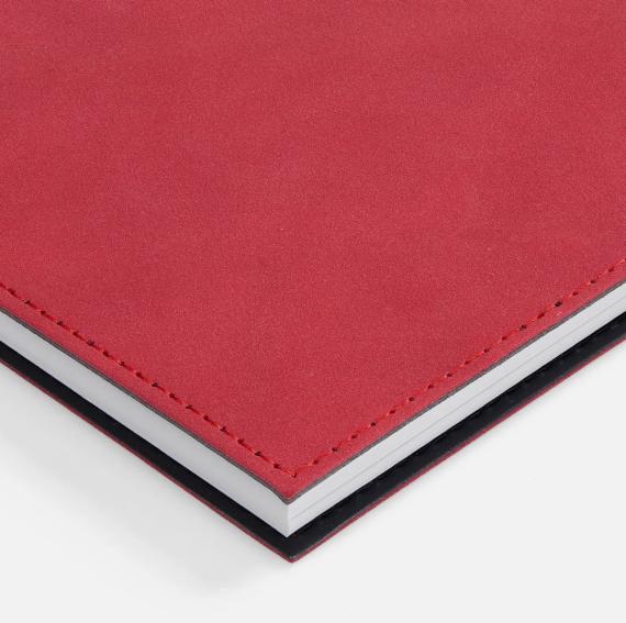 Ежедневник Notera Maxi, недатированный, красный