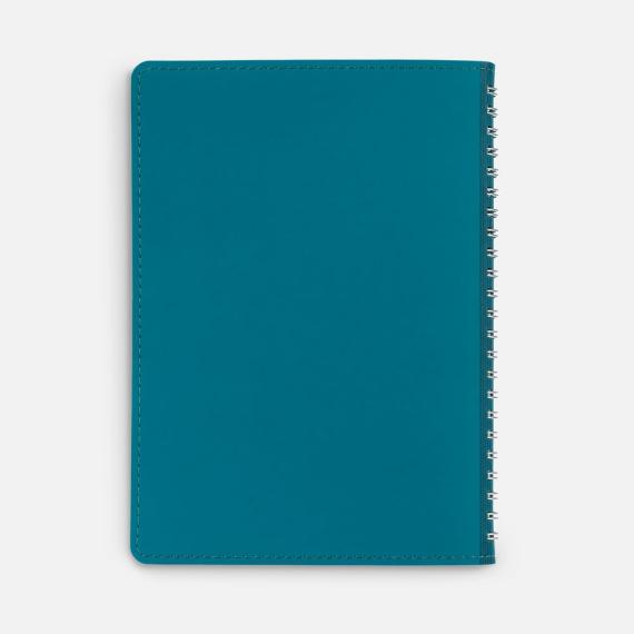 Ежедневник Spring Shall, недатированный, бирюзовый
