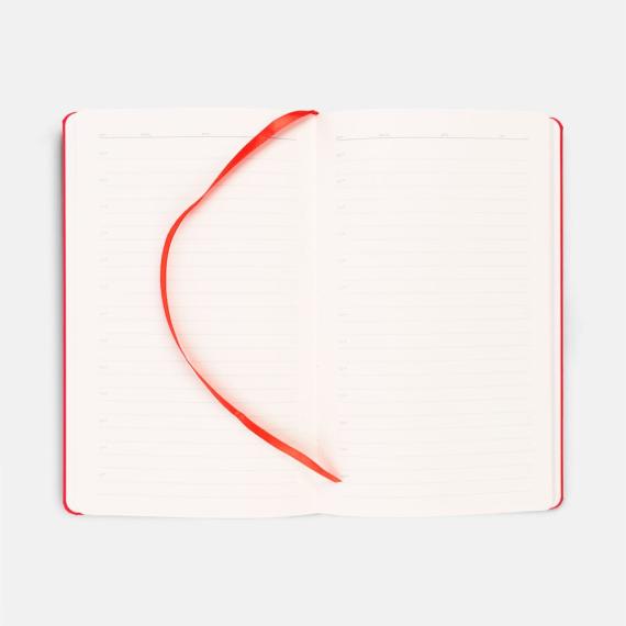 Ежедневник Magnet Shall с ручкой, красный