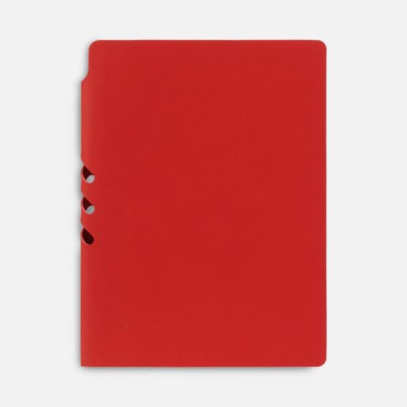 Ежедневник Flexpen Shall, недатированный, красный