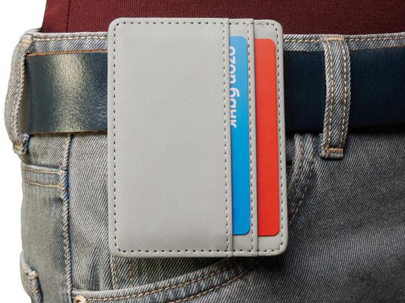 Картхолдер для двух карт и наличных денег с зажимом «Crave»