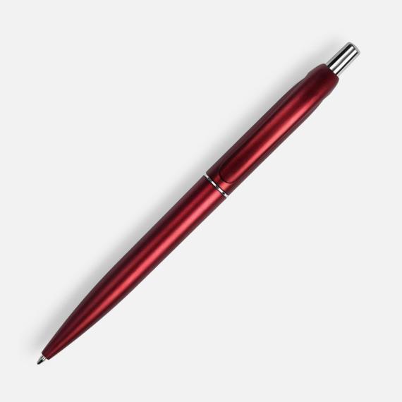 Ручка шариковая Bright Spark, красный металлик