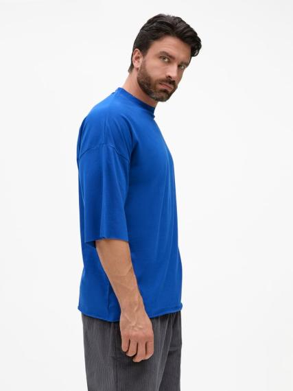 Футболка унисекс T1, синяя, размер XL/XXL