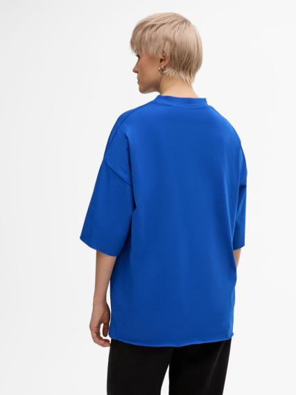 Футболка унисекс T1, синяя, размер XL/XXL