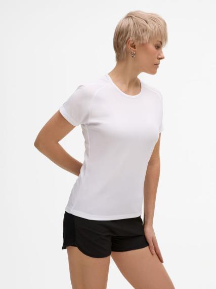 Футболка женская Sporty Women 140 белая, размер S