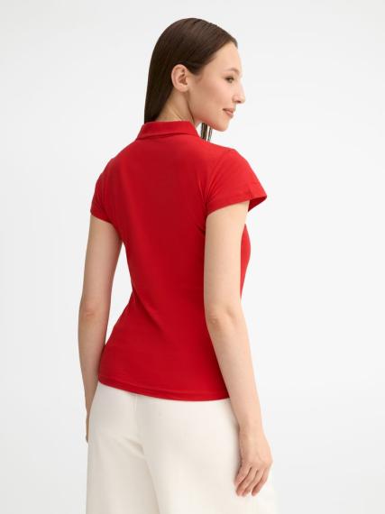 Рубашка поло женская Prescott women 170 красная, размер M