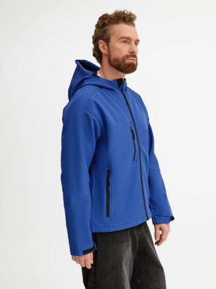 Куртка мужская с капюшоном Replay Men 340, ярко-синяя, размер XS