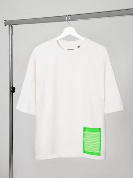 Футболка унисекс Kosmos 2.0, кремовая, размер XS/S