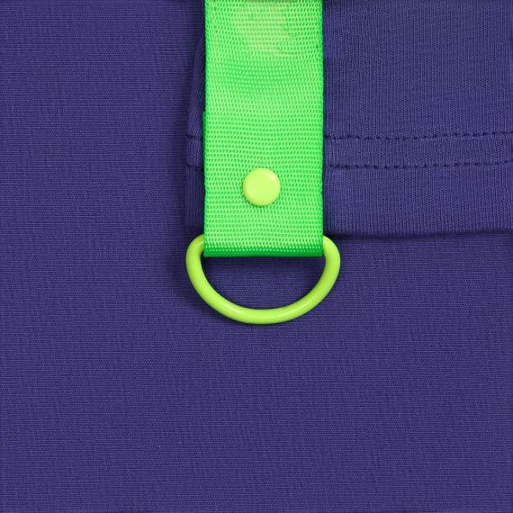 Футболка унисекс оверсайз Street Vibes, фиолетовая, размер XS/S