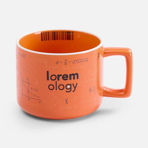 Чашка Fusion, ver.2, оранжевая