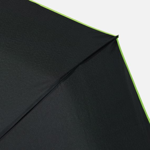 Зонт складной Edgeline, зеленое яблоко