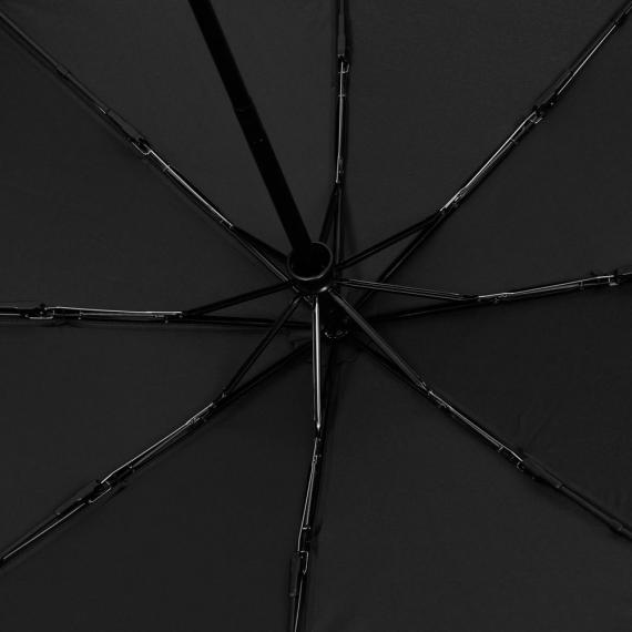 Зонт складной Smooth Move с плавным закрытием, черный