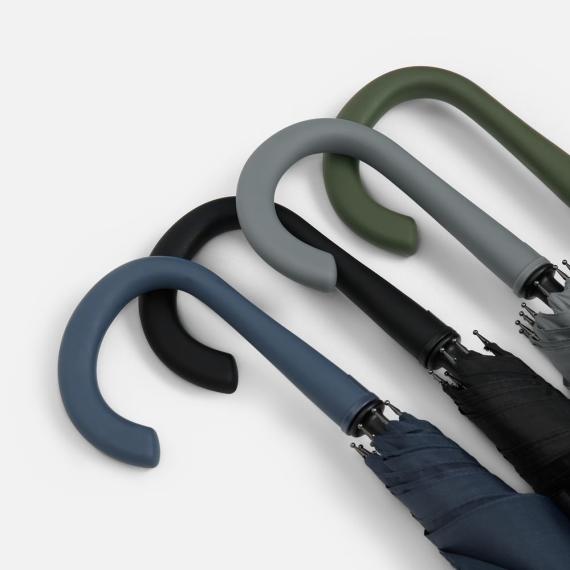 Зонт-трость Nimbrella, серый