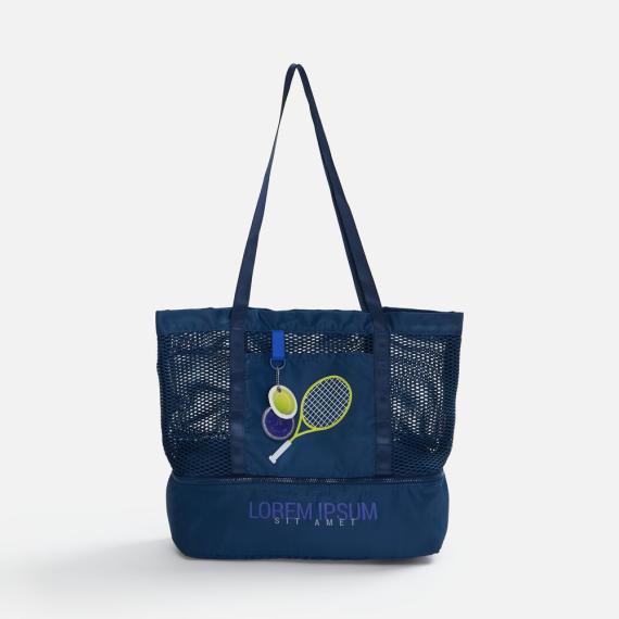 Шопер с термоотделением Verkko, темно-синий