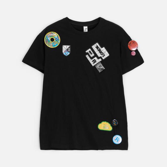 Футболка Regent 150, черная, размер XS