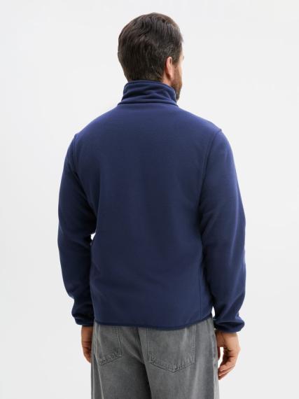 Куртка флисовая унисекс Ben Mac, темно-синяя, размер XXL