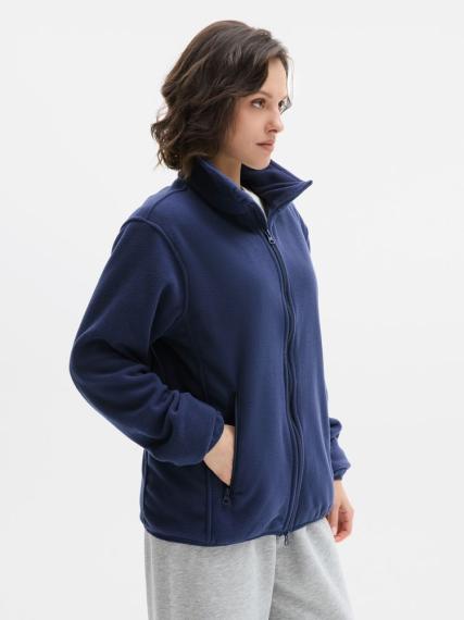 Куртка флисовая унисекс Ben Mac, темно-синяя, размер XXL