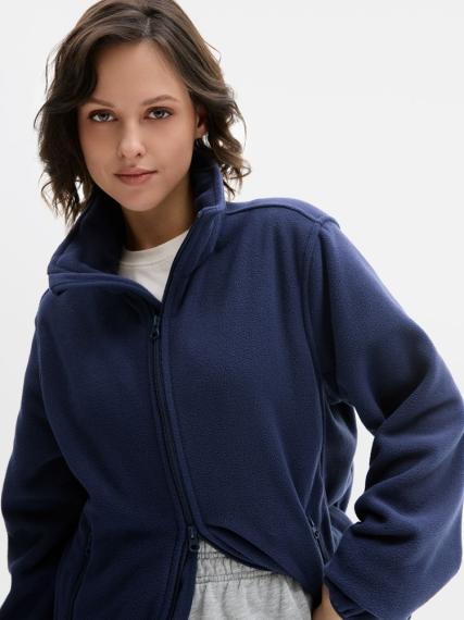 Куртка флисовая унисекс Ben Mac, темно-синяя, размер XXL