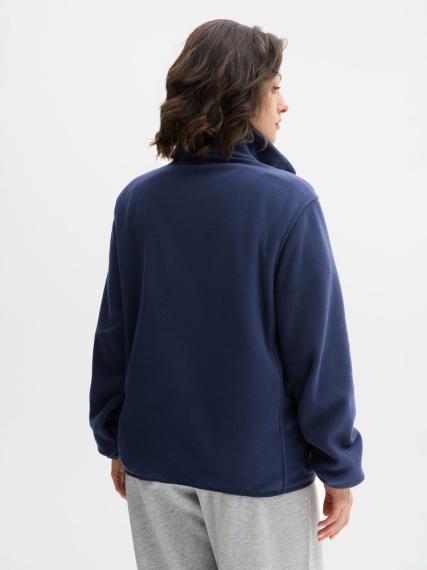 Куртка флисовая унисекс Ben Mac, темно-синяя, размер XXL