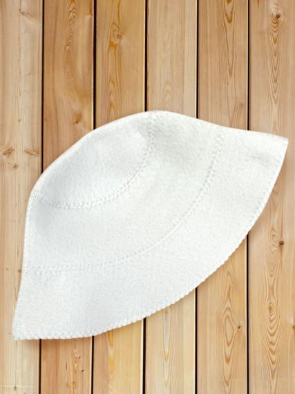 Банная шапка Panam, белая