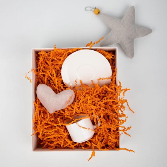 Бумажный наполнитель Chip, оранжевый