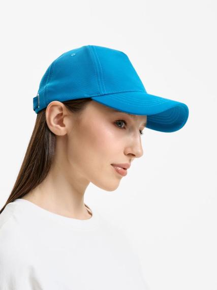 Бейсболка Yonkers, ярко-голубая