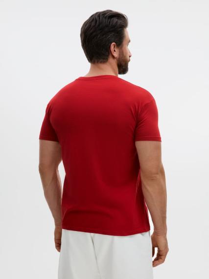 Футболка Regent 150 вишнево-красная, размер M