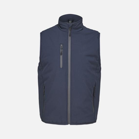 Жилет софтшелл унисекс Falcon BW, синий, размер XS