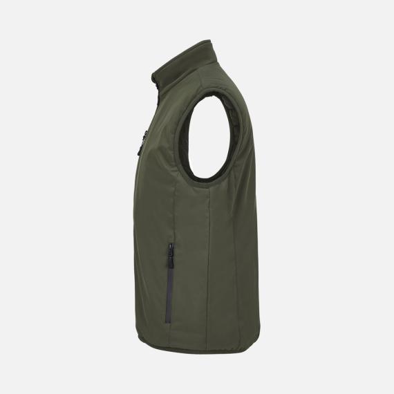 Жилет софтшелл унисекс Falcon BW, темный хаки, размер XS