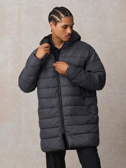 Куртка-парка унисекс Reverse, черная, размер XXL