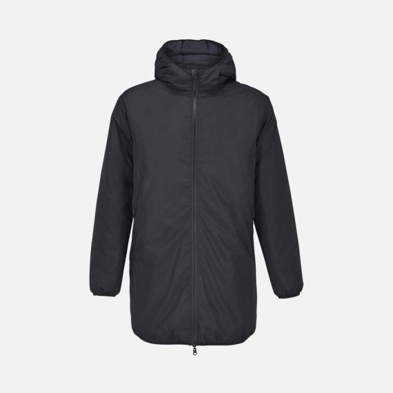 Куртка-парка унисекс Reverse, черная, размер XXL