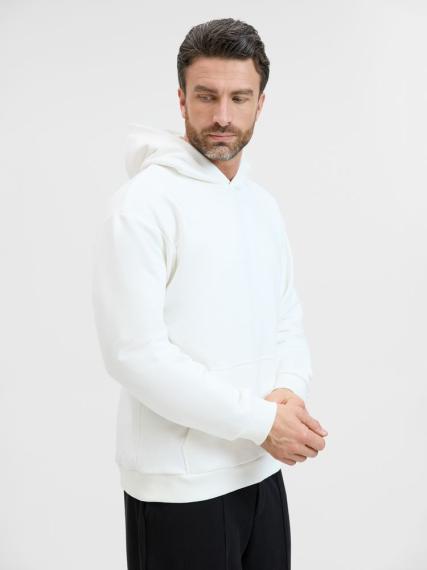 Худи унисекс оверсайз Songo, молочно-белое, размер M/L