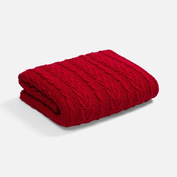 Плед Eloisa, красный