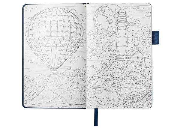 Блокнот А5 «Вижн Тренд» в твердой обложке