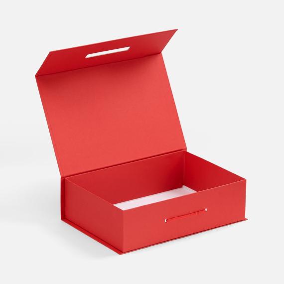 Коробка Case, подарочная, красная