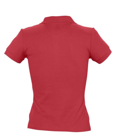 Рубашка поло женская People 210 красная, размер XXL