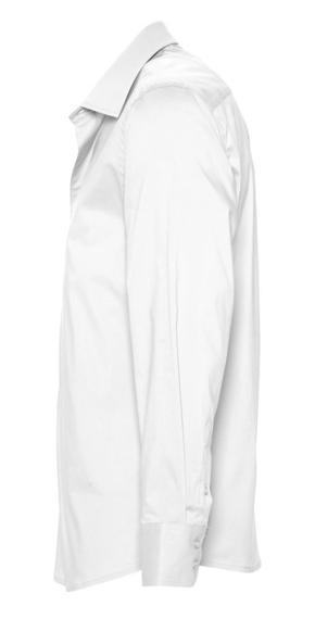 Рубашка мужская с длинным рукавом Brighton белая, размер XXL