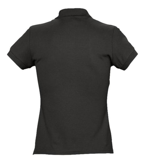 Рубашка поло женская Passion 170 черная, размер XXL