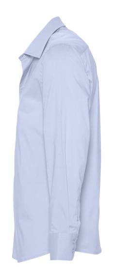 Рубашка мужская с длинным рукавом Brighton голубая, размер XXL