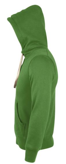 Толстовка унисекс на молнии Sherpa 280, ярко-зеленая, размер XXs