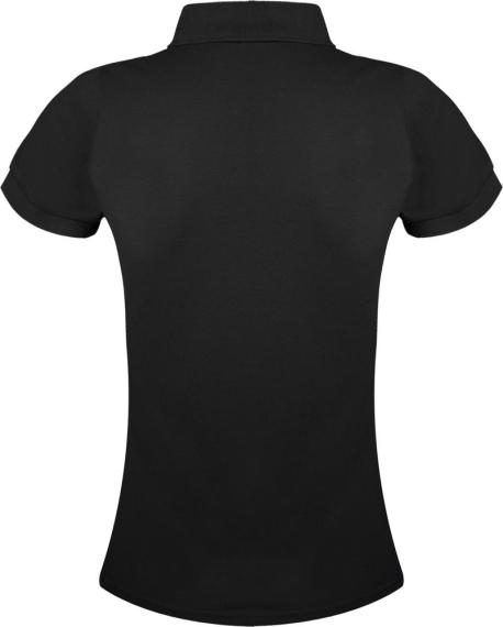 Рубашка поло женская Prime Women 200 черная, размер L