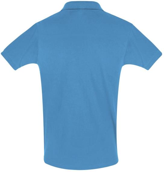 Рубашка поло мужская Perfect Men 180 бирюзовая, размер XXL