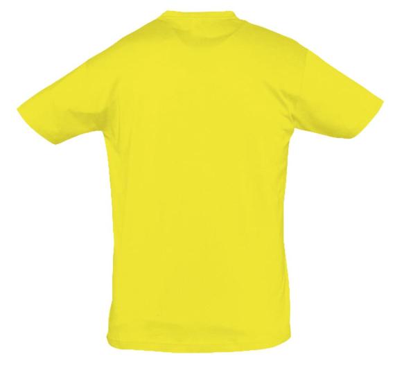 Футболка Regent 150 желтая (лимонная), размер L