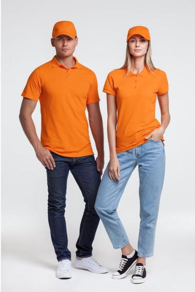 Рубашка поло мужская Virma light, оранжевая, размер XXL